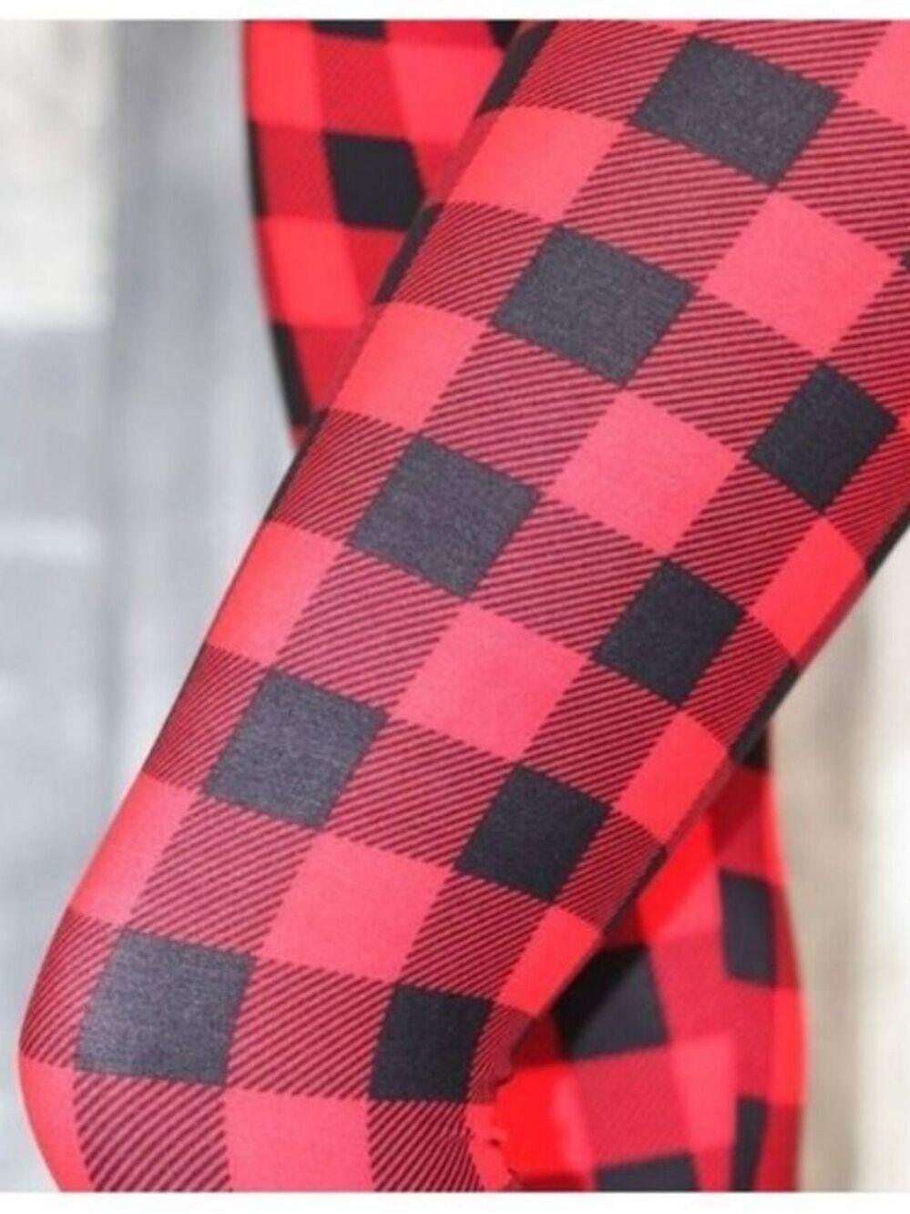 BUFFALO Plaid Red & Black Check Lumber Jack Capris size 2-10 NWT